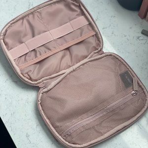 CALPAK Tech Organizer in Pink Sand